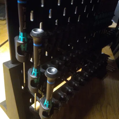 Móc nối để xếp chồng đế giữ tua vít Wera micro