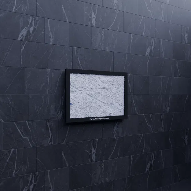 Paris, Champs-Elysees, Pháp - Mô hình thu nhỏ 3D - Image 6