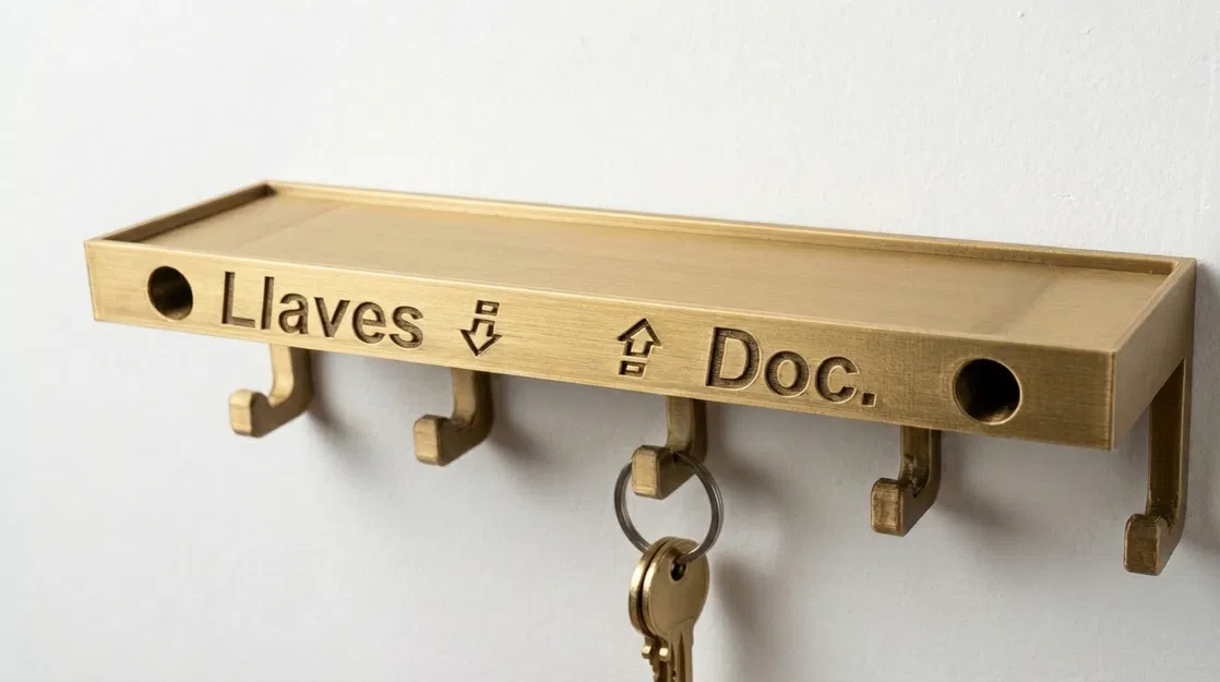 Chỗ treo chìa khóa và để card visit tiện lợi - Image 1