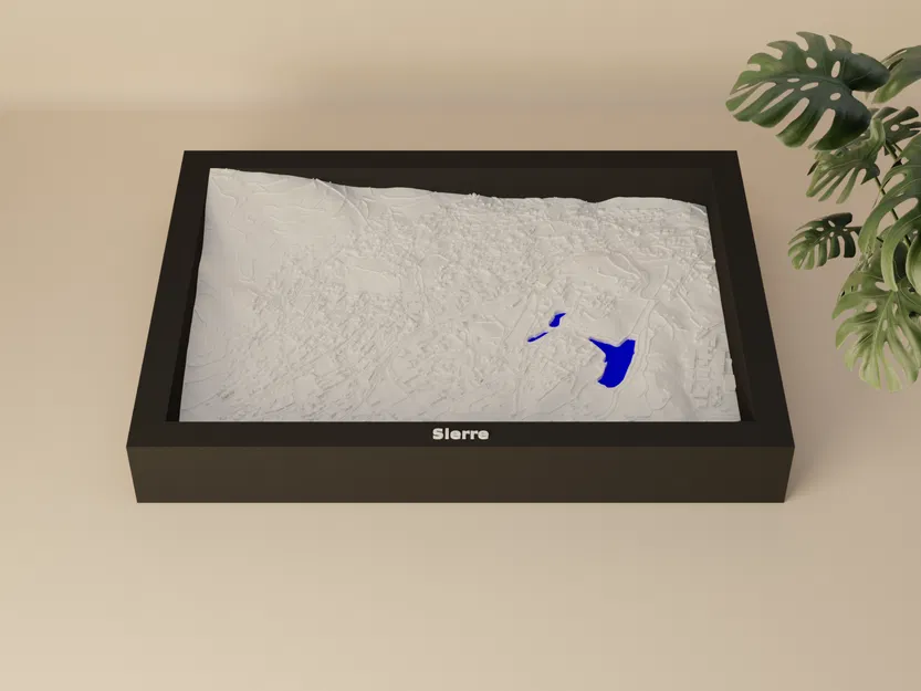 Mô hình thu nhỏ địa hình Sierre, Thụy Sĩ - Image 1