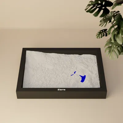 Mô hình thu nhỏ địa hình Sierre, Thụy Sĩ