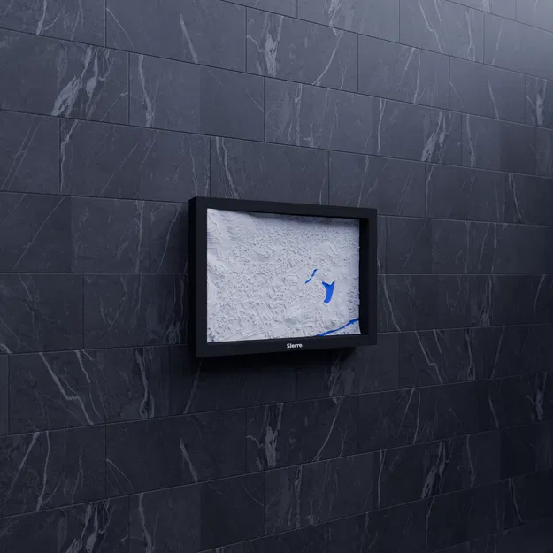 Mô hình thu nhỏ địa hình Sierre, Thụy Sĩ - Image 6