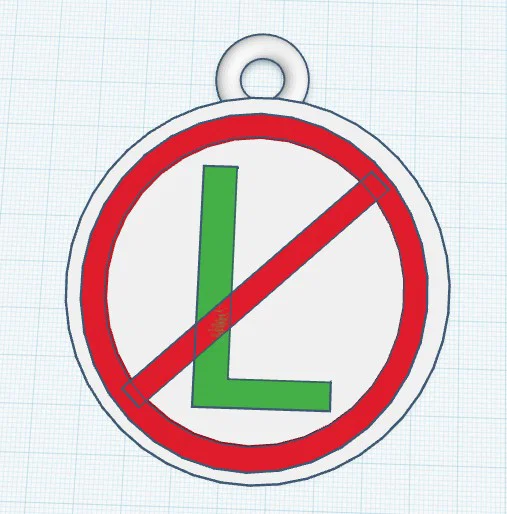 Móc Treo Trang Trí "No L Ornament" - Image 1