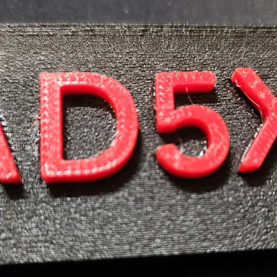 Chèn Logo - Chữ và Số cho FlashForge AD5X