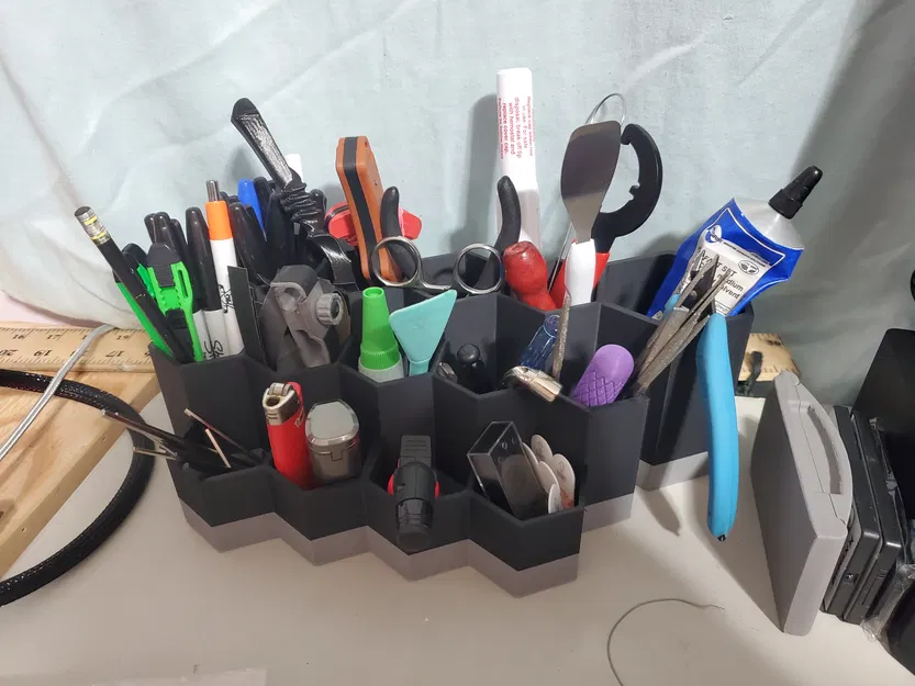 Kệ Tổ Chức Hình Lục Giác 3 Tầng - Image 1