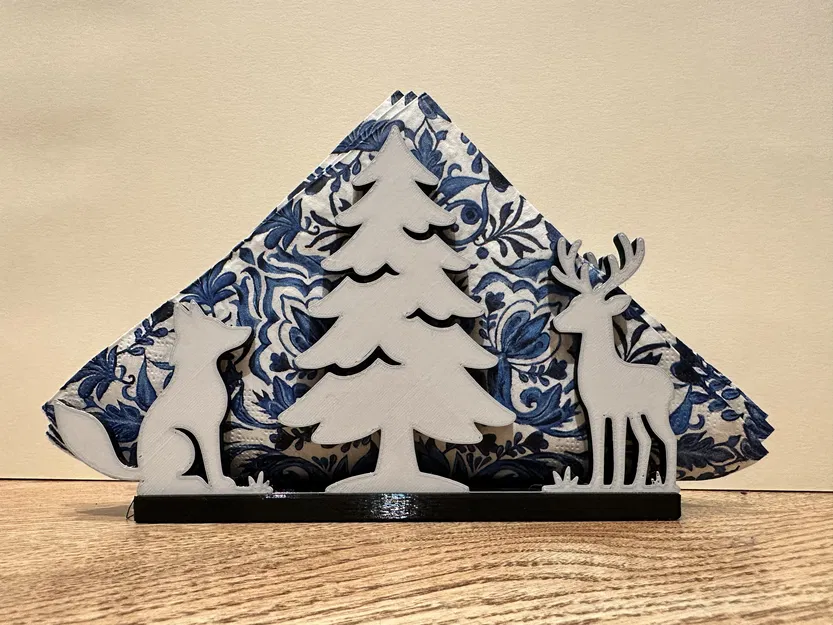 Giá Đựng Khăn Ăn – Phiên Bản Giáng Sinh - Image 3