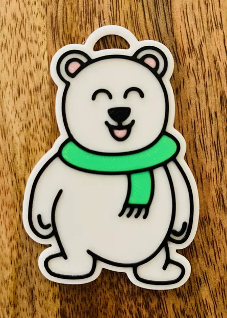 Gấu Bắc Cực Quàng Khăn - Image 2