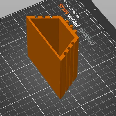 HexaBox - Dài 80mm - Nửa Hộp có Đáy Nhẵn