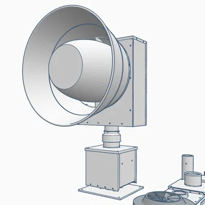 Mô hình Federal Signal Equinox Tỷ lệ 1/4