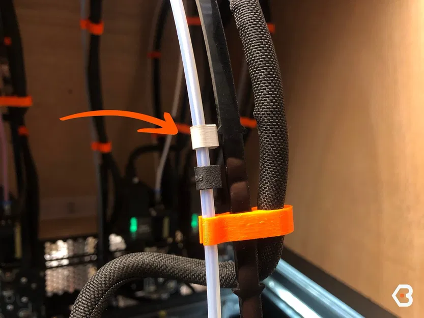 Chặn Ống PTFE - Kẹp Cáp Prusa XL - Image 1