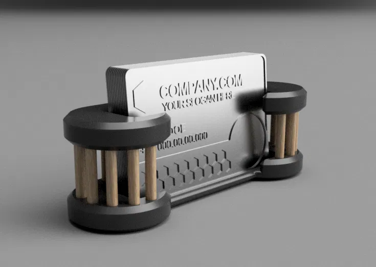 Kệ Đựng Danh Thiếp Hiện Đại – Gỗ Hybrid - Image 2