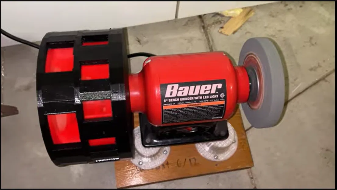 Còi hú 6/12 Cổng cho Máy Mài Đa Năng Bauer - Image 1