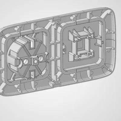 Bộ phận Công tắc & Ổ cắm Tường – tương thích với Busch-Jaeger Reflex SI Schuko & Nút bật & Khung