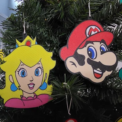Móc Treo Cây Thông Noel Siêu Mario