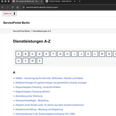 Logo Dịch vụ Berlin