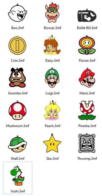 Móc Treo Cây Thông Noel Siêu Mario - Image 3