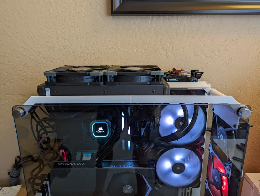 Giá đỡ Tản nhiệt/Quạt 360mm cho Thermaltake Core P3 - Image 1