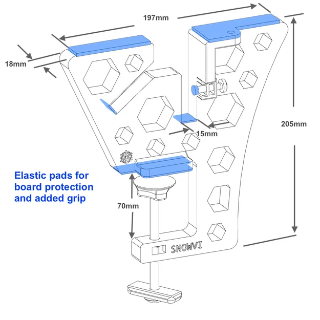Ê tô SnowVi cho Snowboard và Ski - Image 3