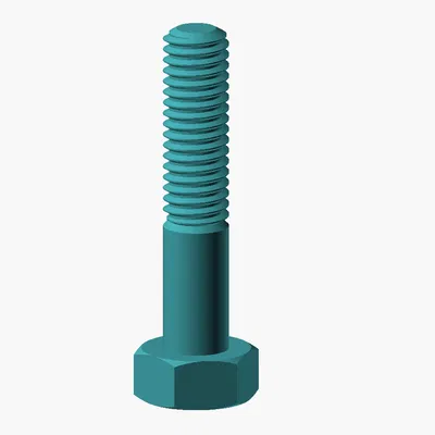 Trăm con Vít Lục Giác Metric Phiên bản 2: M2 đến M64