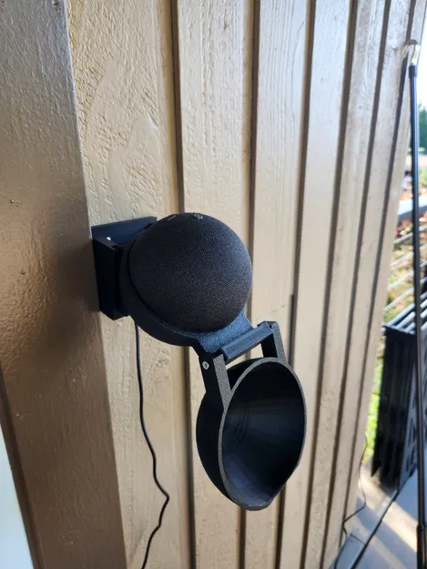 Echo Dot (Gen 4) vỏ ốp & đế treo ngoài trời (cũng để bàn được) - Image 1