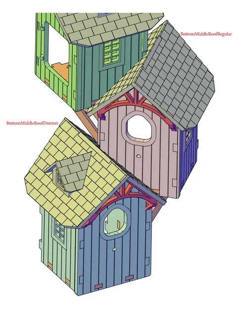Nhà chim 3 tầng có tay treo 2.0 - Image 9