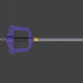 Mô hình 3D Starlight Keyblade - Kingdom Hearts - Thumbnail 2