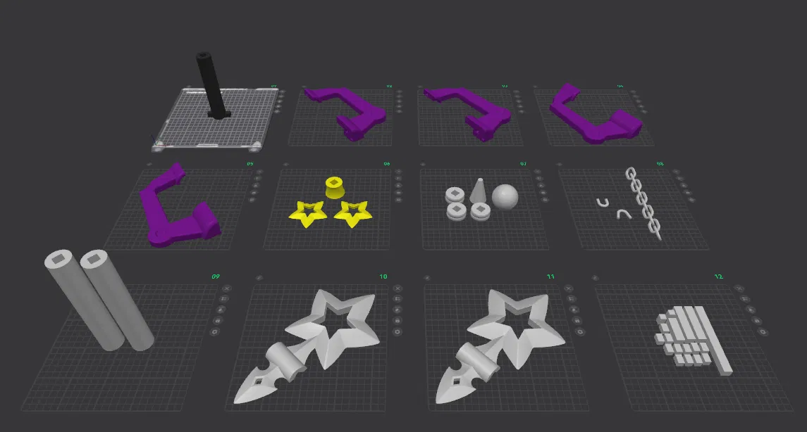 Mô hình 3D Starlight Keyblade - Kingdom Hearts - Image 3