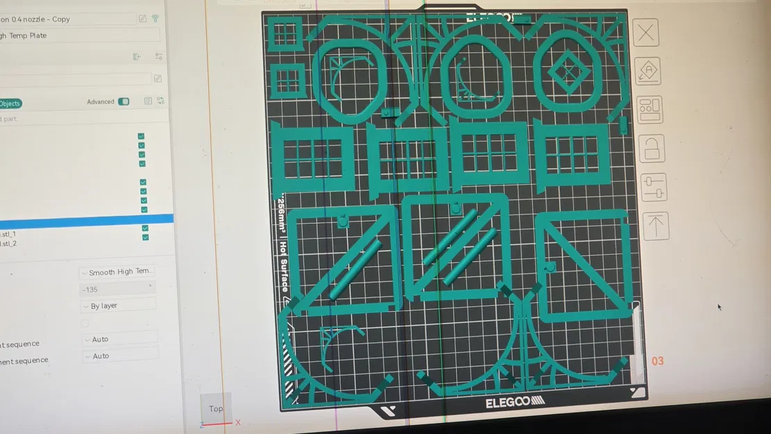 Chi tiết trang trí Sắp xếp Gọn gàng 256x256x256 - Image 1