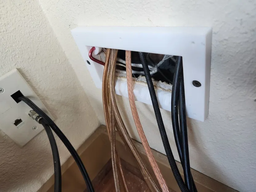 Nắp Che Lỗ Luồn Dây Điện Lên Trần & Tường (Đầu nối dây điện cho dùng trong nhà) - Image 2