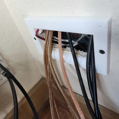 Nắp Che Lỗ Luồn Dây Điện Lên Trần & Tường (Đầu nối dây điện cho dùng trong nhà)