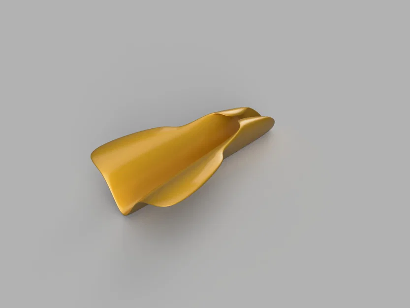 Tác Phẩm Điêu Khắc Máy Bay Giấy Nghệ Thuật – File STL In 3D - Image 1
