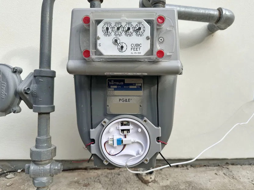Vỏ Đọc Đồng Hồ Gas ESPHome - Image 1