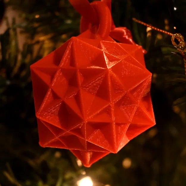 Đồ Trang Trí Cây Thông Noel Hình Hợp Chất Đa Diện Đều - Image 2