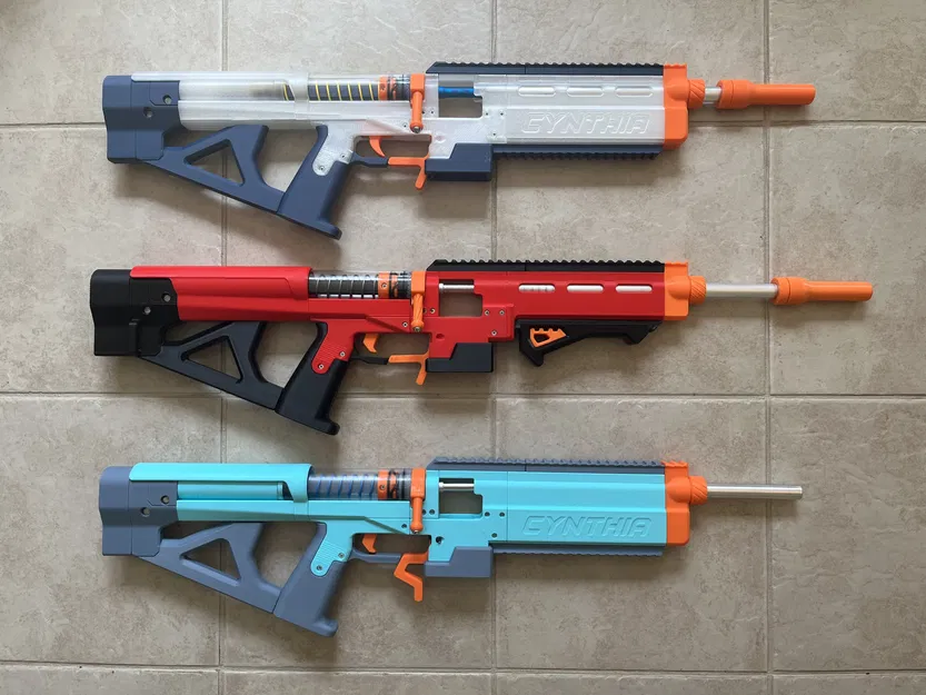 Cynthia - Bolt Action Blaster (Nerf Tự Chế) - Image 4