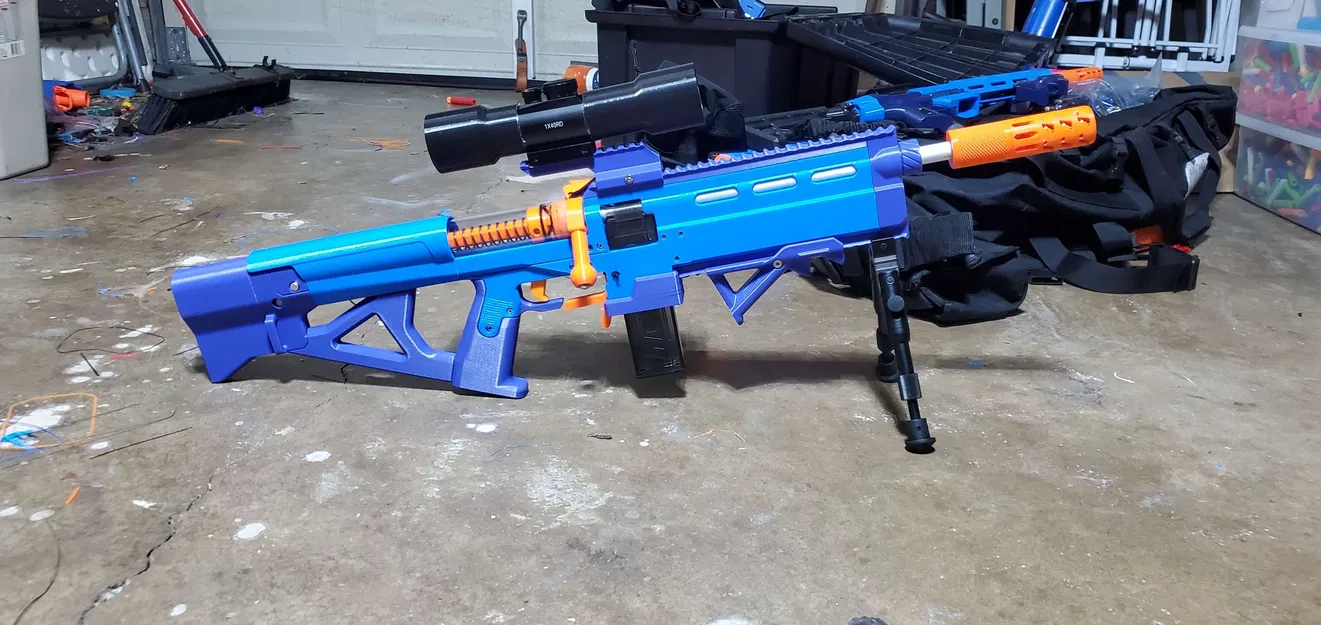 Cynthia - Bolt Action Blaster (Nerf Tự Chế) - Image 11