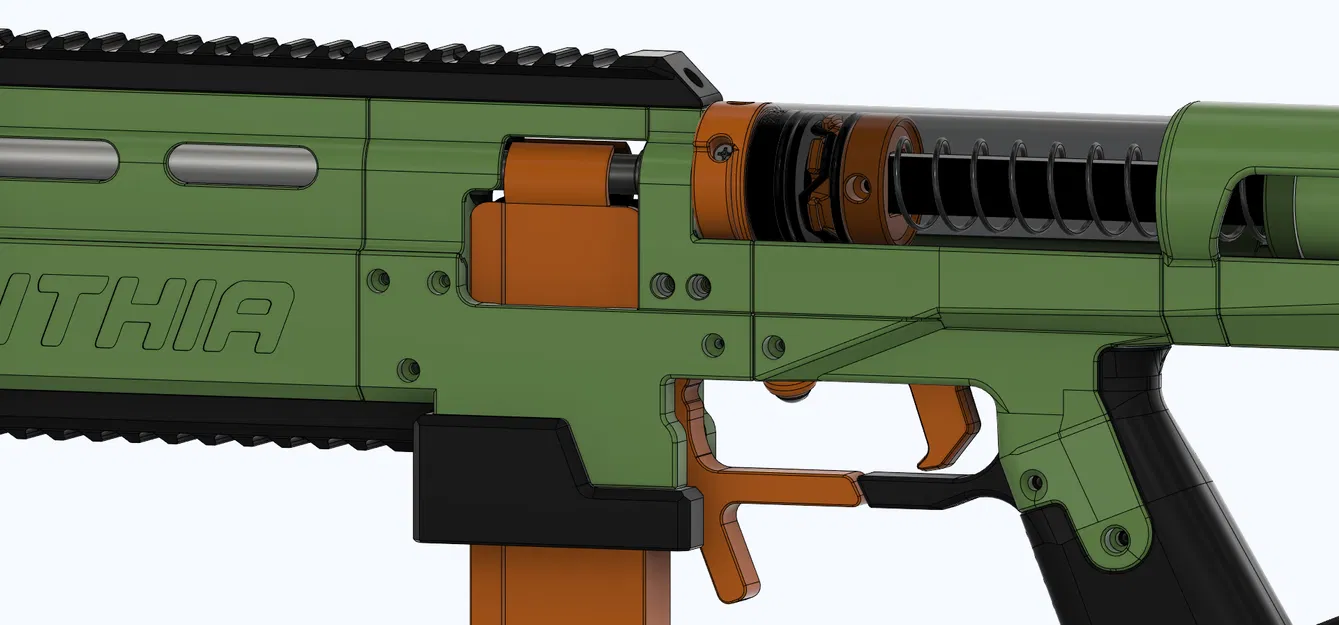 Cynthia - Bolt Action Blaster (Nerf Tự Chế) - Image 22