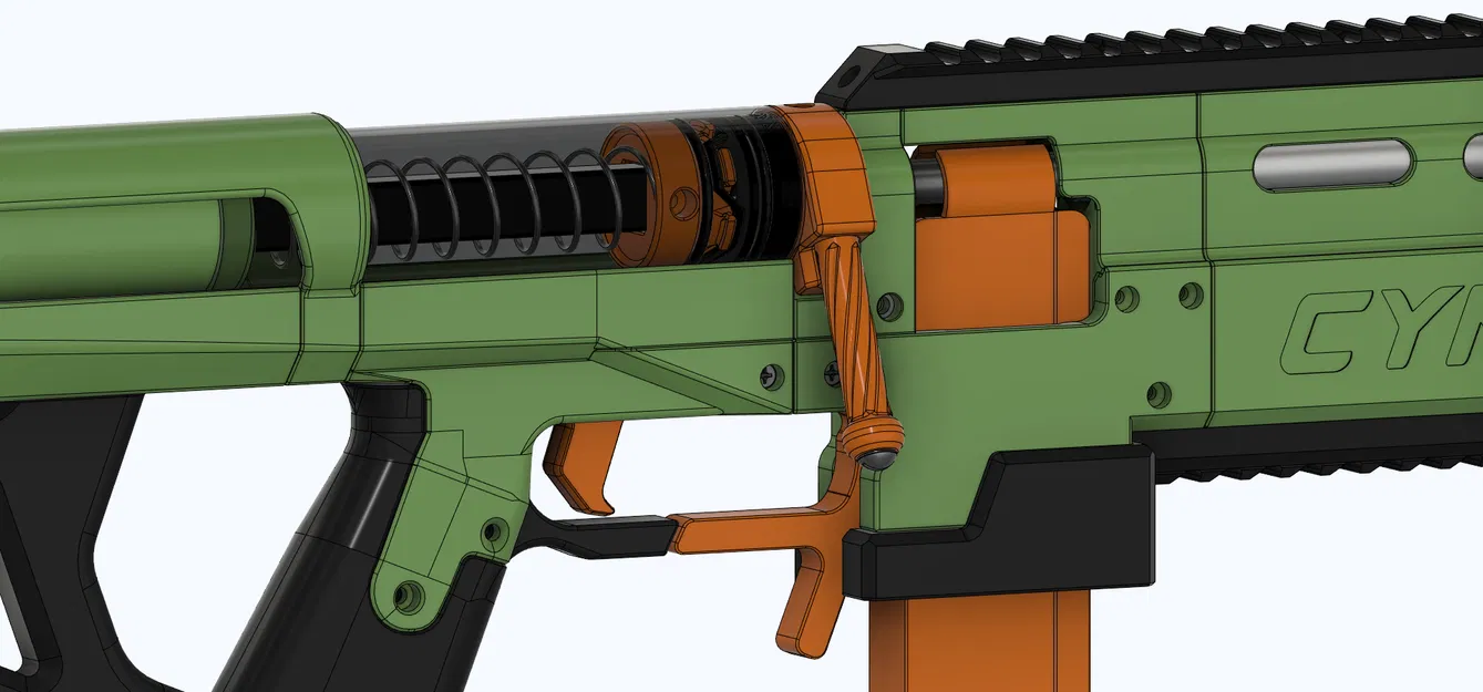 Cynthia - Bolt Action Blaster (Nerf Tự Chế) - Image 23