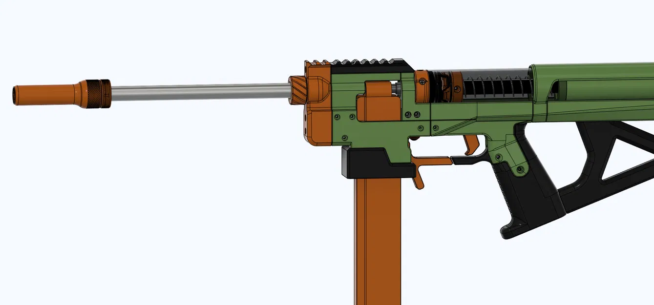 Cynthia - Bolt Action Blaster (Nerf Tự Chế) - Image 25
