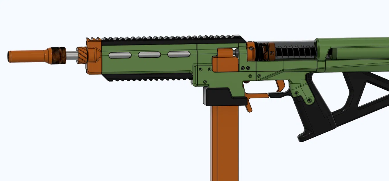 Cynthia - Bolt Action Blaster (Nerf Tự Chế) - Image 27