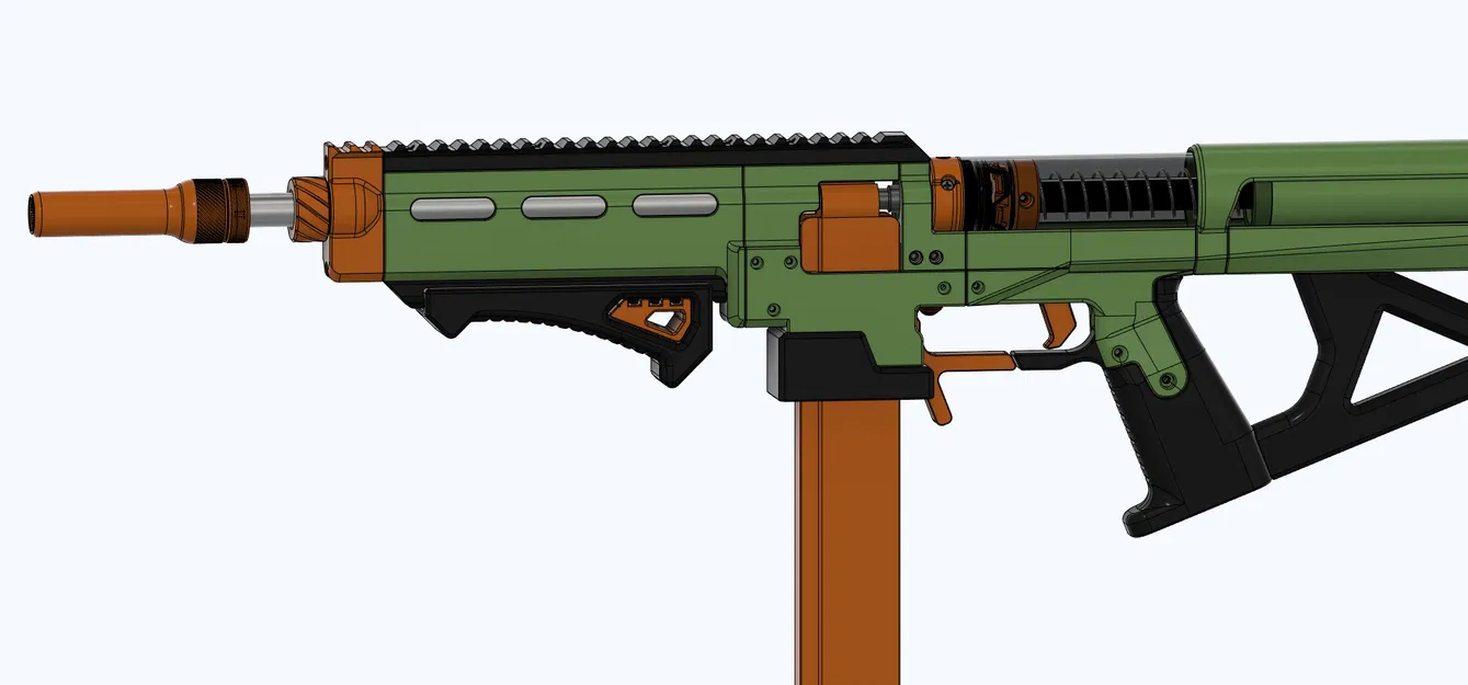Cynthia - Bolt Action Blaster (Nerf Tự Chế) - Image 28