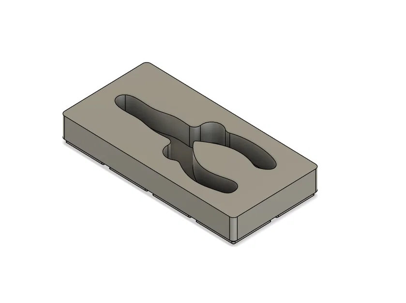 Hộp Lưới Gridfinity 2x4 Cho Kìm Mũi Dài - Image 1