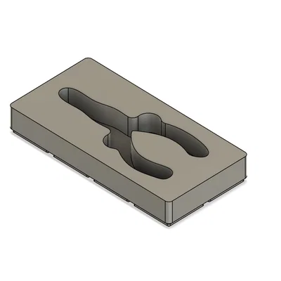 Hộp Lưới Gridfinity 2x4 Cho Kìm Mũi Dài