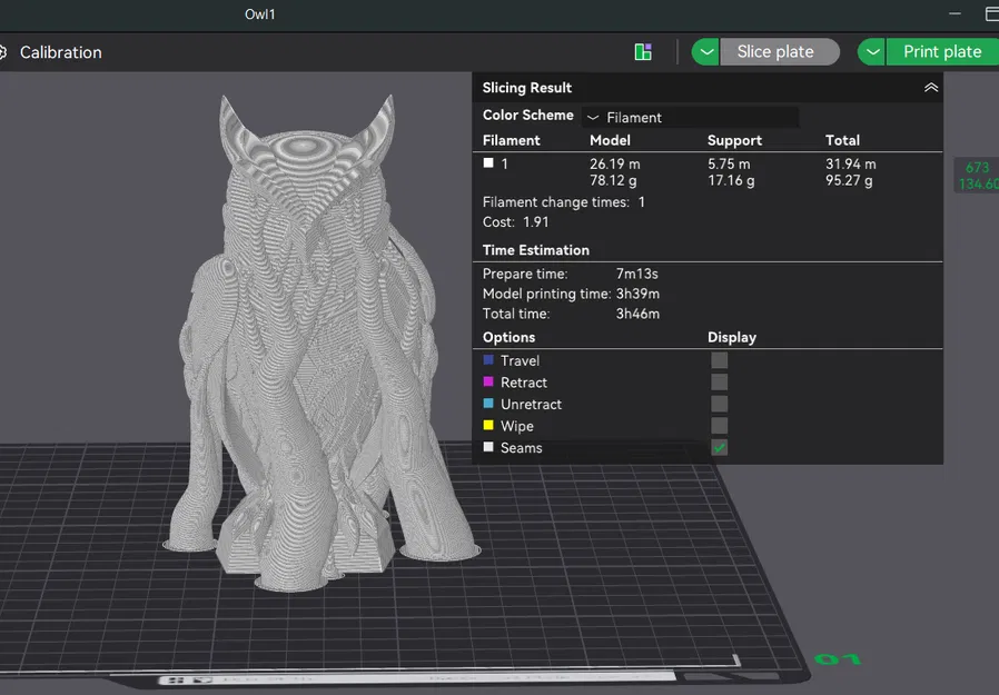 Tượng Cú Giám Hộ Bí Thuật - Mô hình in 3D - Image 3