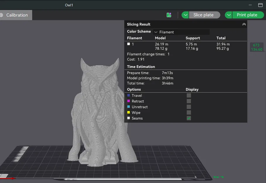 Tượng Cú Giám Hộ Bí Thuật - Mô hình in 3D - Image 4