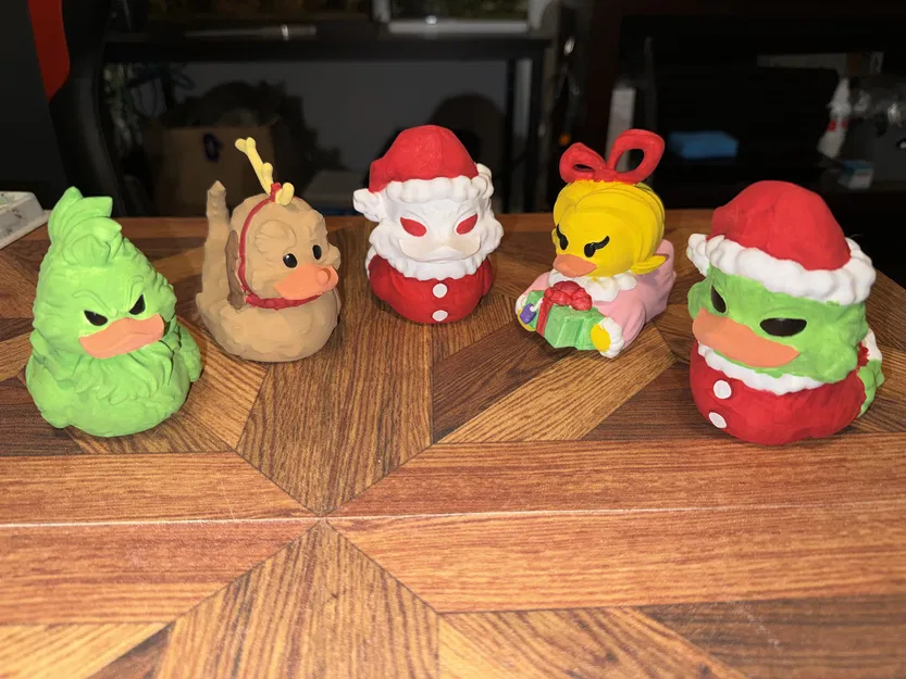 Vịt Giáng Sinh Grinch (bản sao vịt Tubbz) - Image 1
