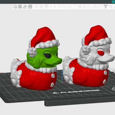 Vịt Giáng Sinh Grinch (bản sao vịt Tubbz)