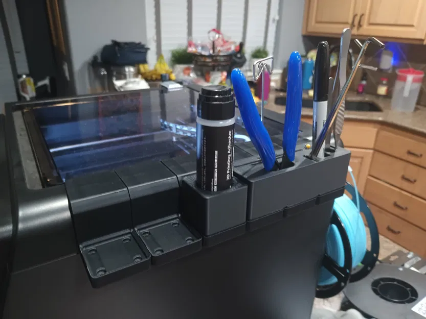 Giá Đỡ Đế Gridfinity Rộng 1 Cho Adventurer 5M Pro - Image 1