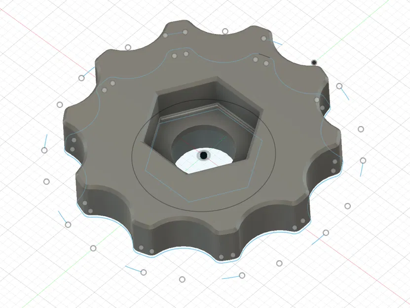 Nút Vặn Cho Ốc Lục Giác Ngoài - Image 1