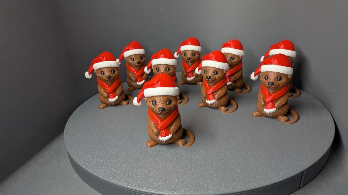 Chú Rái Cá Giáng Sinh Dễ Thương - Image 1