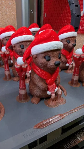 Chú Rái Cá Giáng Sinh Dễ Thương - Image 2